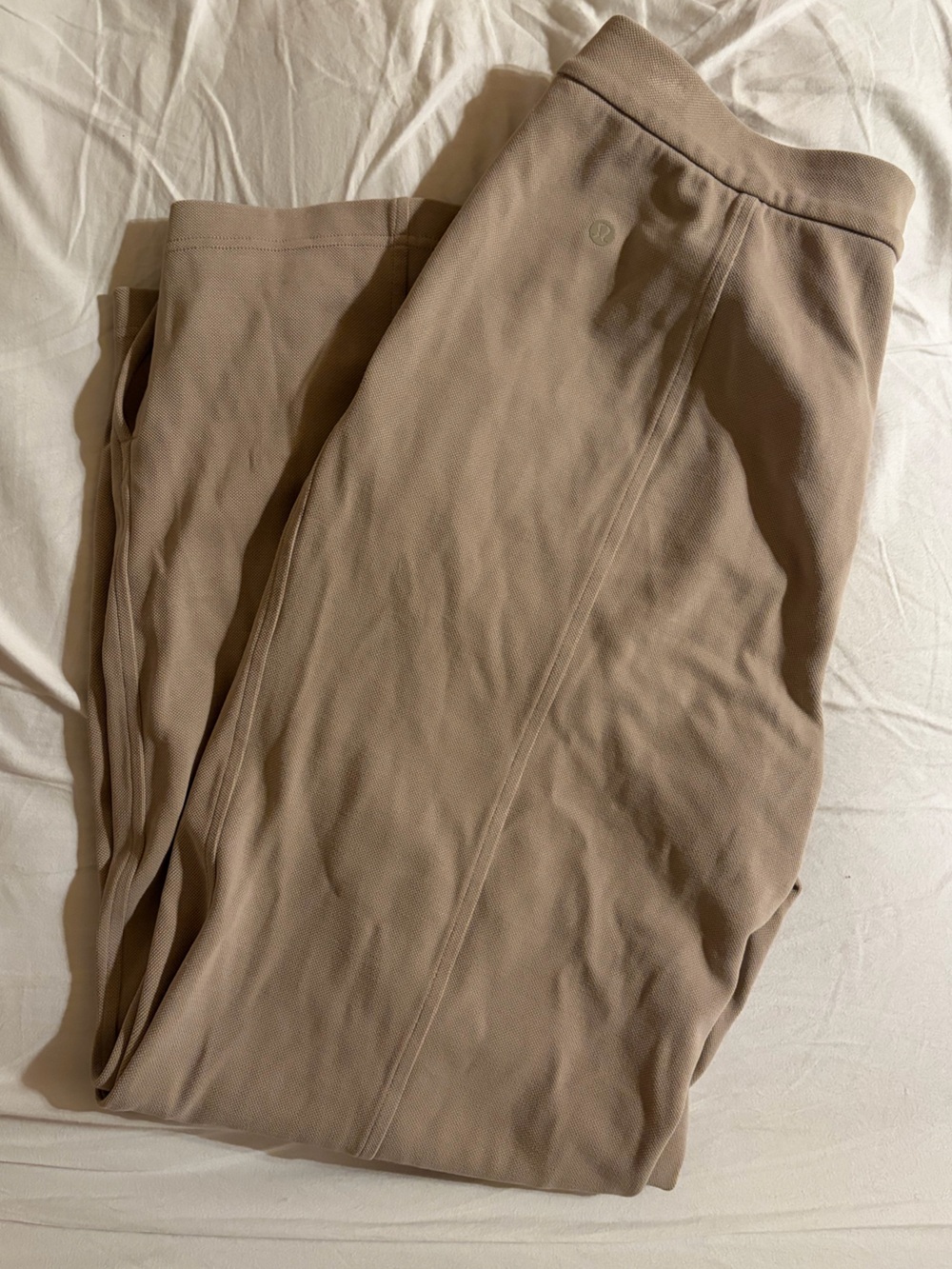lululemon athletica women’s softstreme pants high-rise wide leg size L